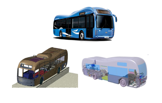 Low Floor City Bus – CNG & Electric